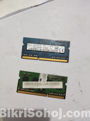 Ram 4GB + 4GB